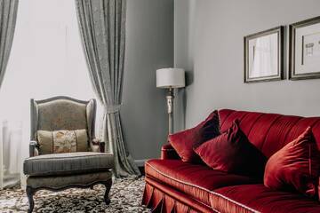 Фото номера Люкс с кроватью размера «king-size» и балконом Отель Plaza Hotel г. Кокшетау 3