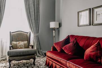Фото номера Люкс с кроватью размера «king-size» и балконом Отель Plaza Hotel г. Кокшетау 14